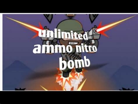 mini militia unlimited ammo and nitro and bomb